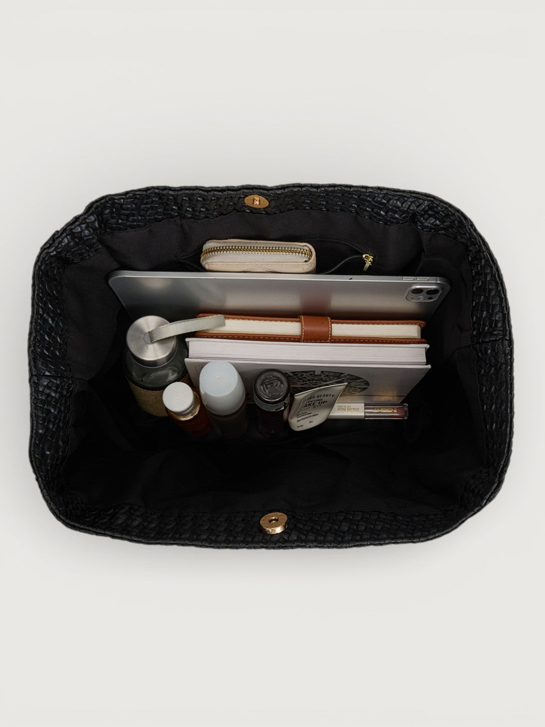 The Sonara Tote In - JET BLACK