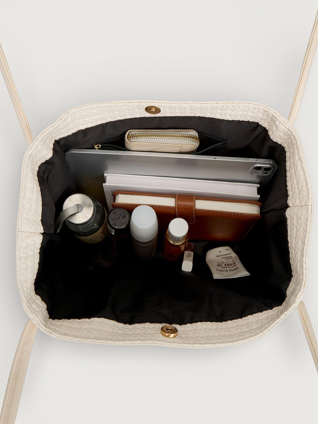 The Sonara Tote In - CREAM