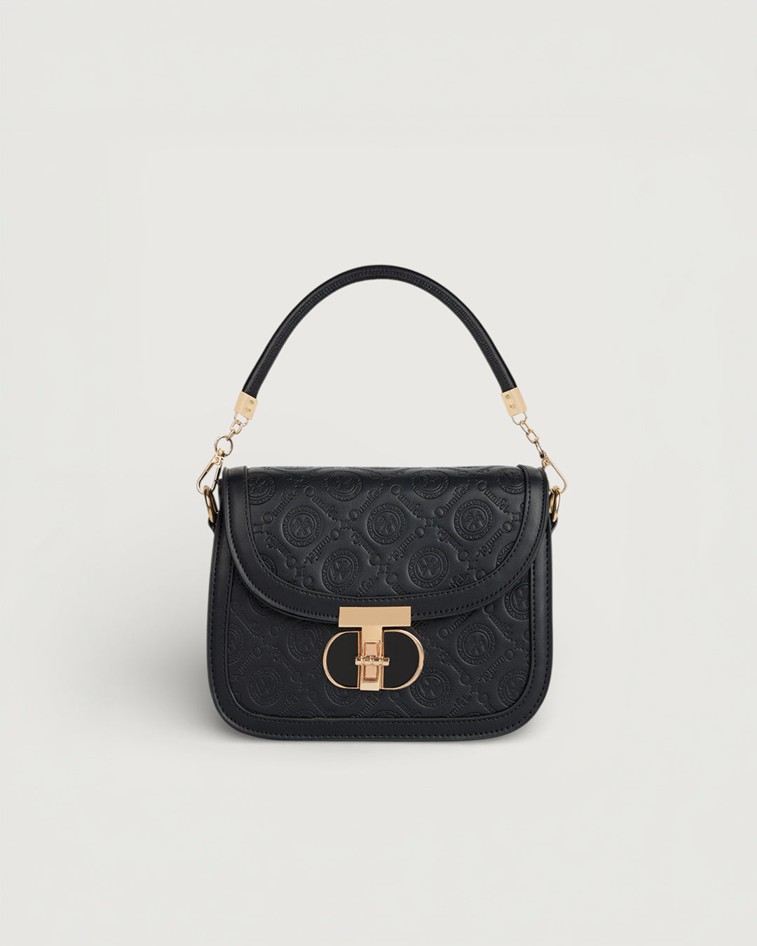 The Mira Crossbody in- JET BLACK