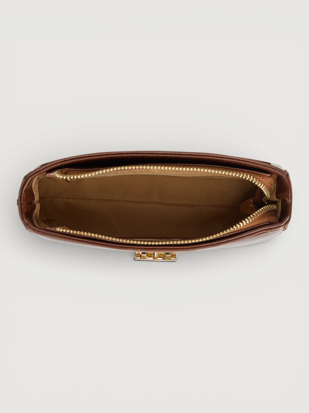 The Lena Crossbody Bag in - COCOA BROWN