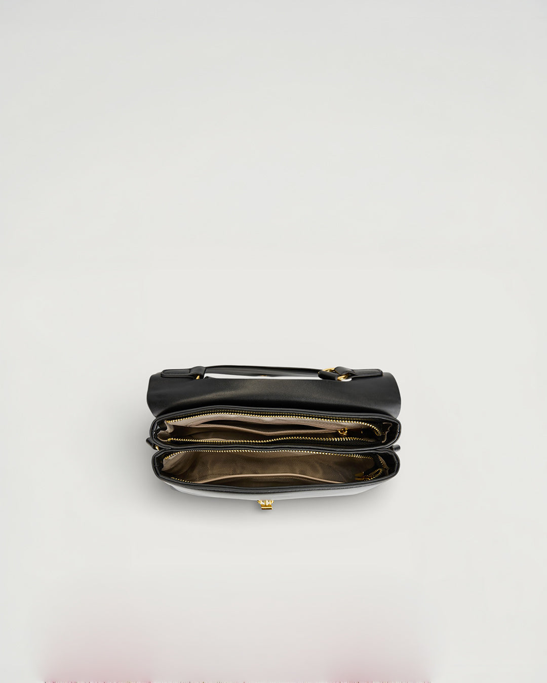 The Elara Top Handle in- JET BLACK