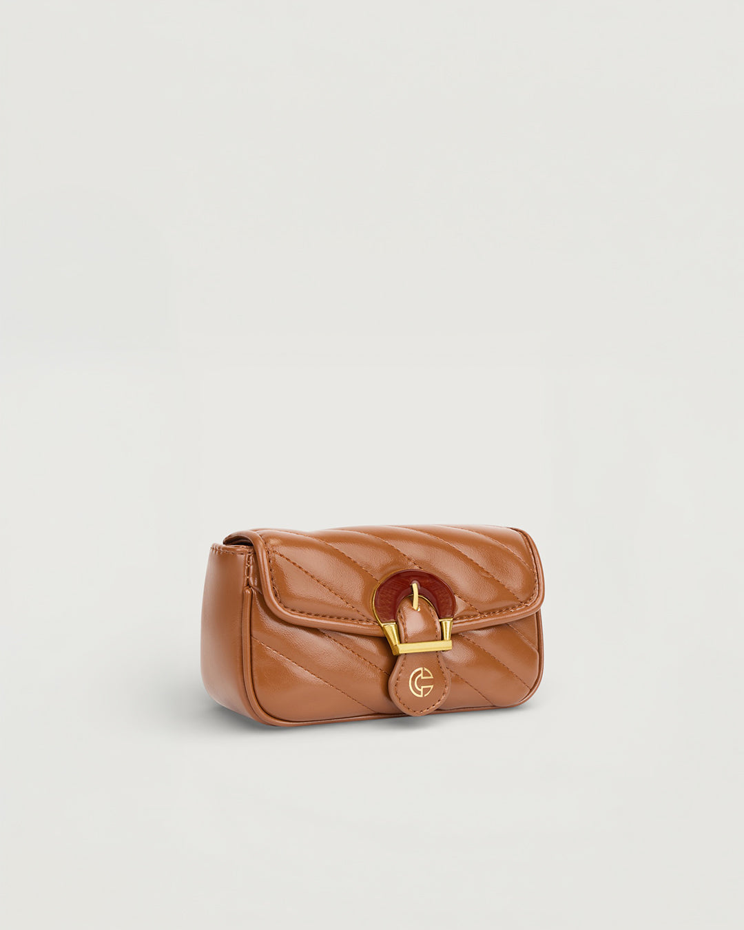 The Romi Chain Bag in -MOCHA BROWN