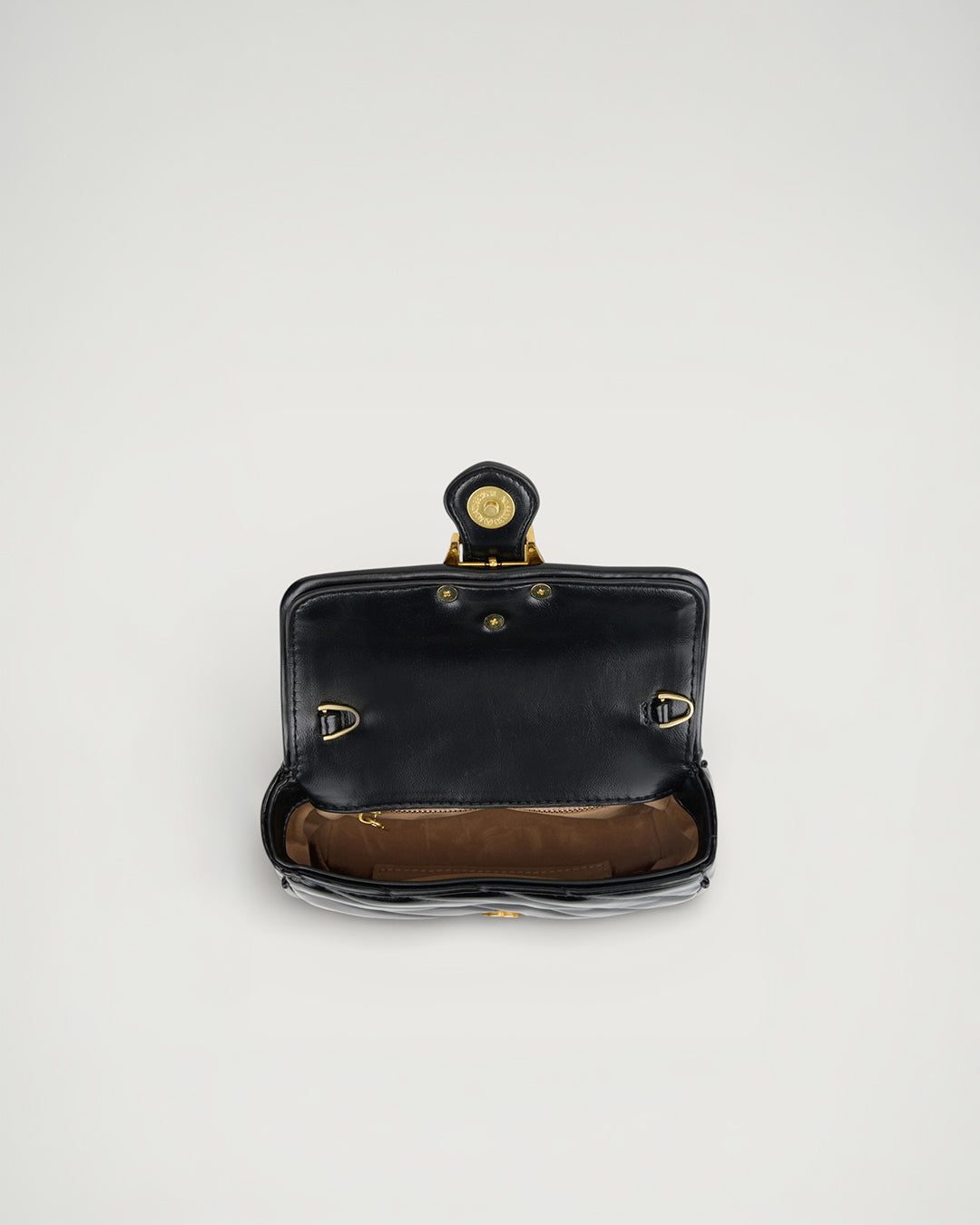 The Romi Chain Bag in -JET BLACK