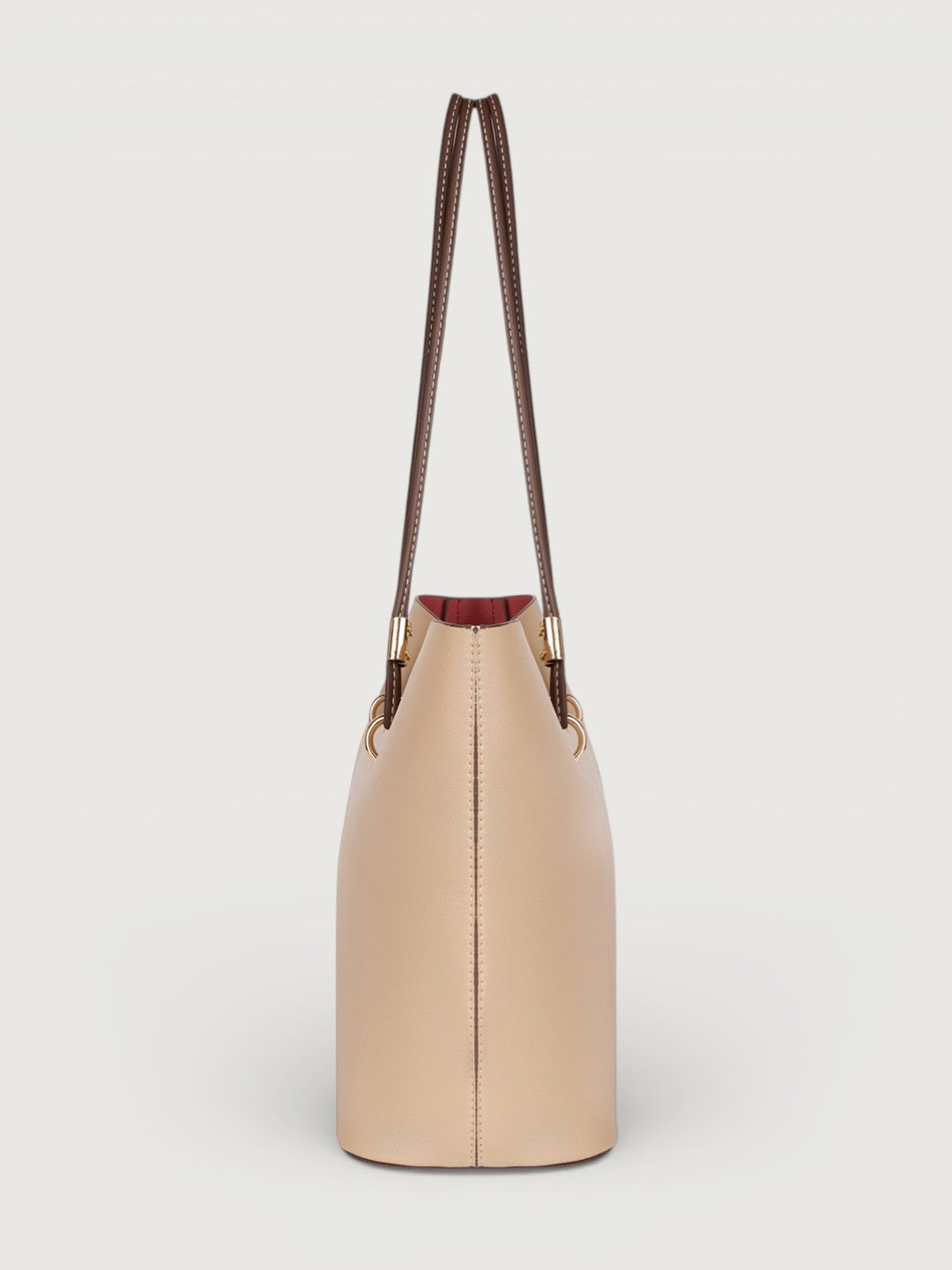 The Nara Tote in - taupe