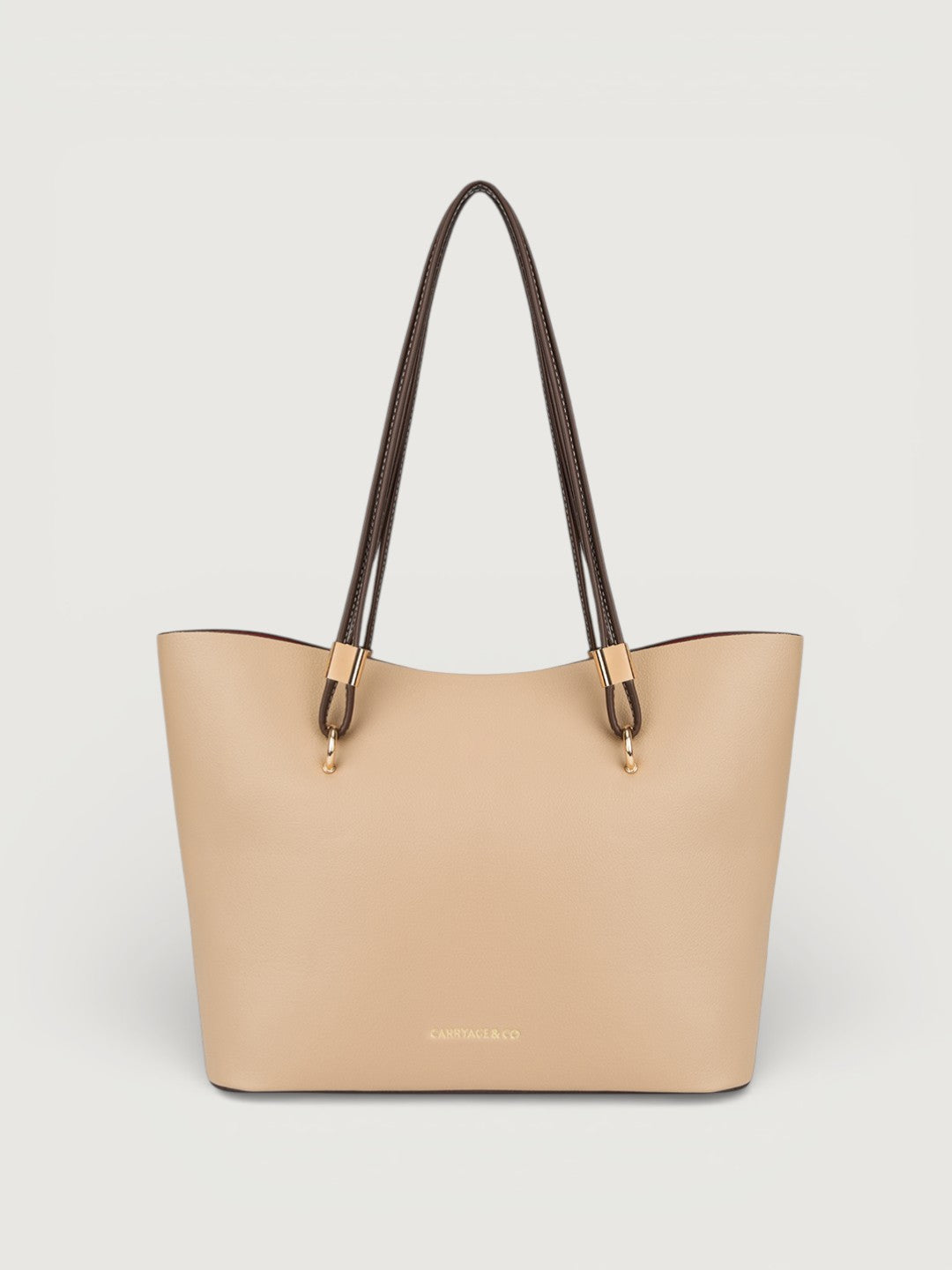 The Nara Tote in - taupe