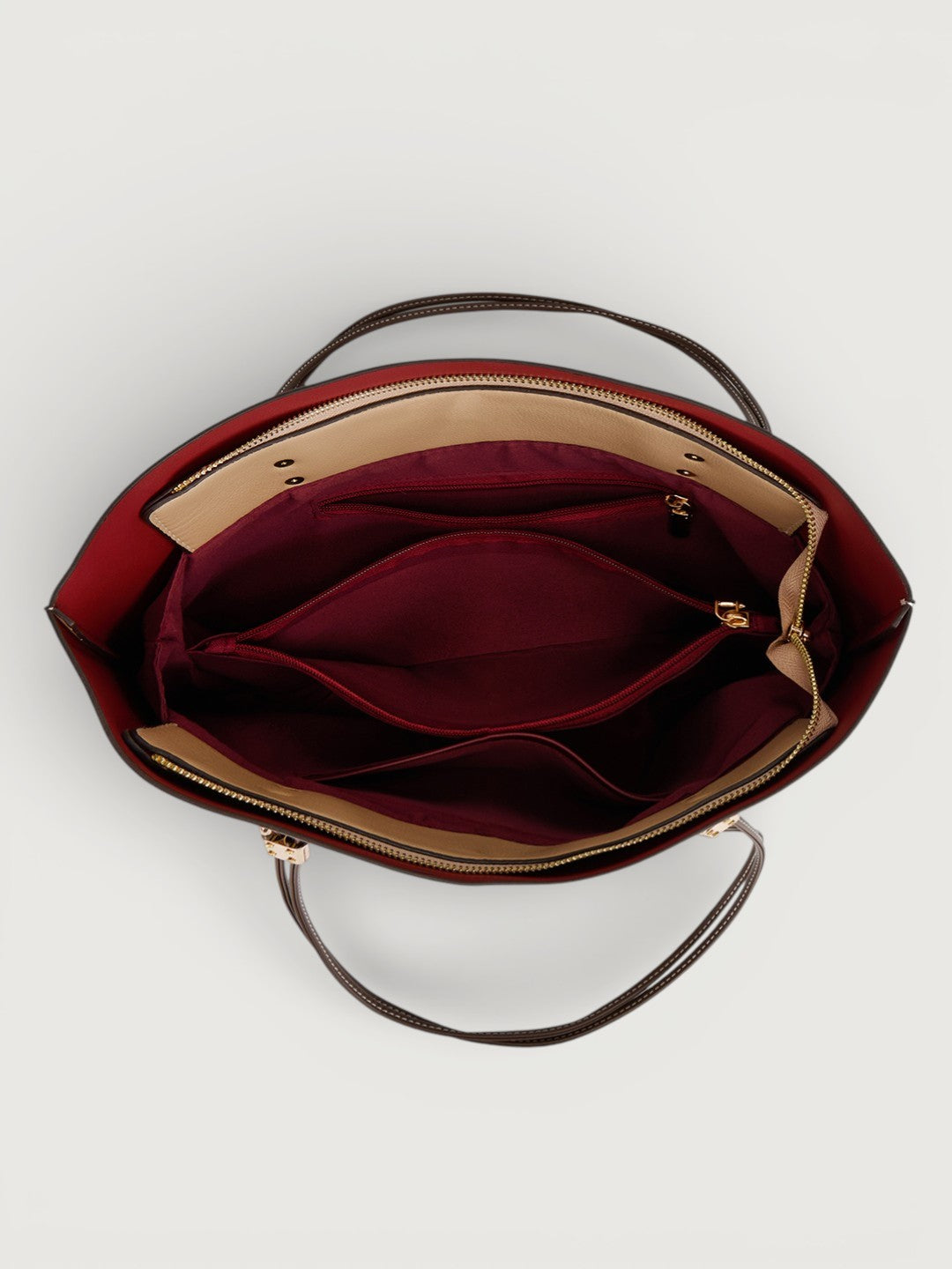 The Nara Tote in - taupe