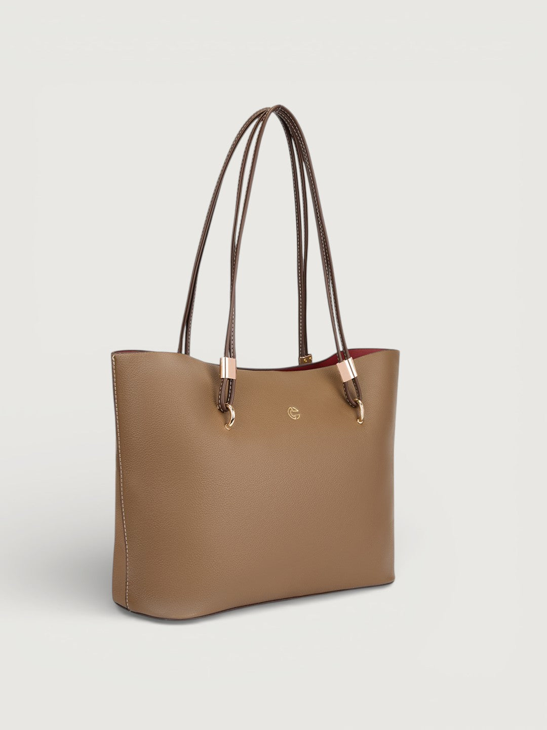 The Nara Tote in - ESPRESSO BROWN