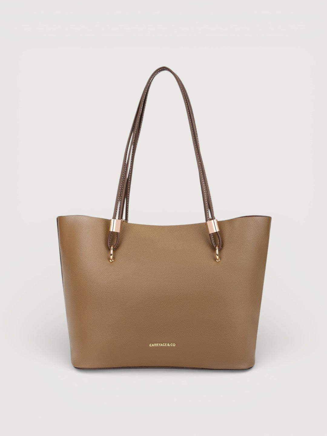 The Nara Tote in - ESPRESSO BROWN