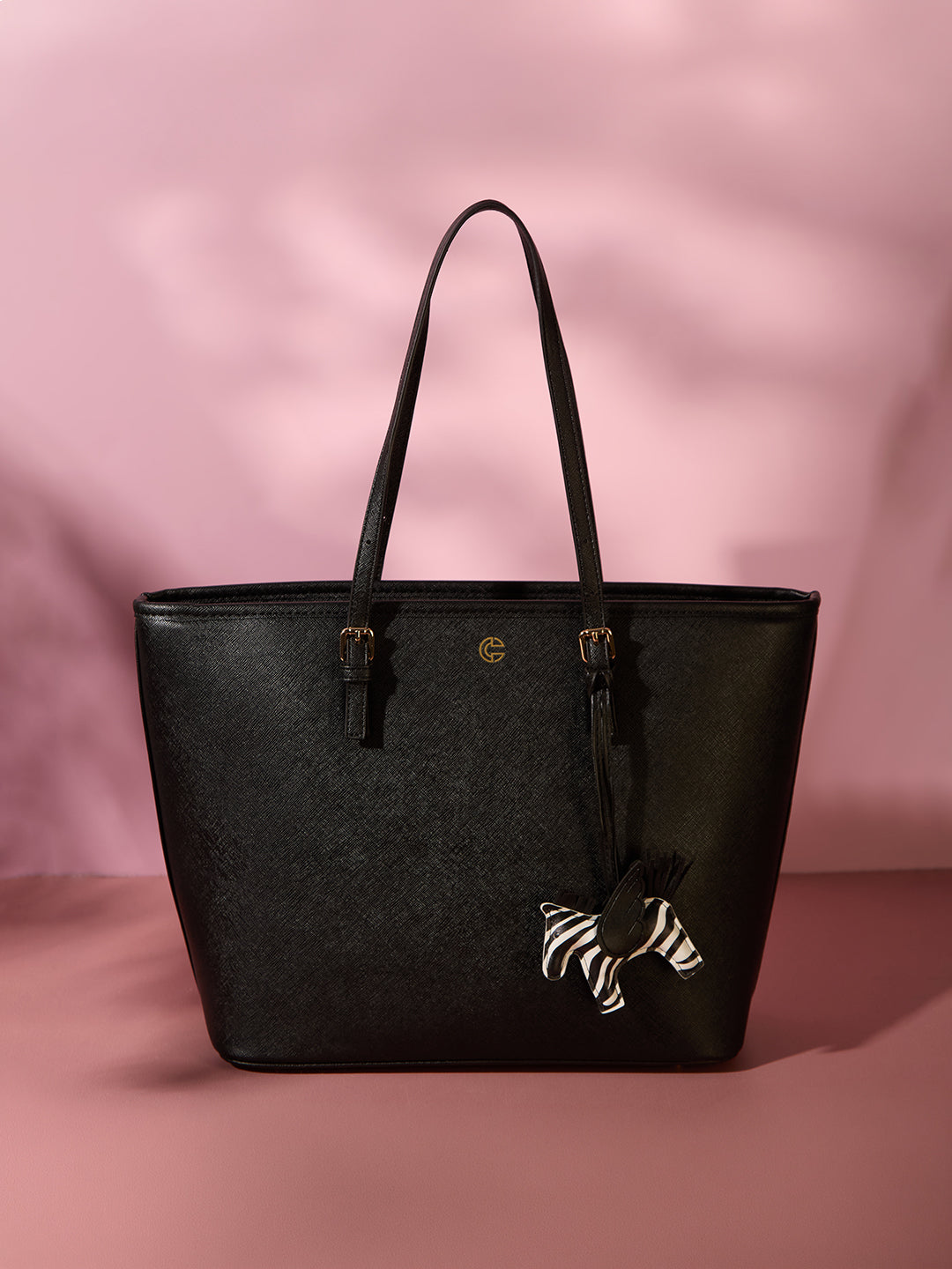 The Harper Tote - Jet black