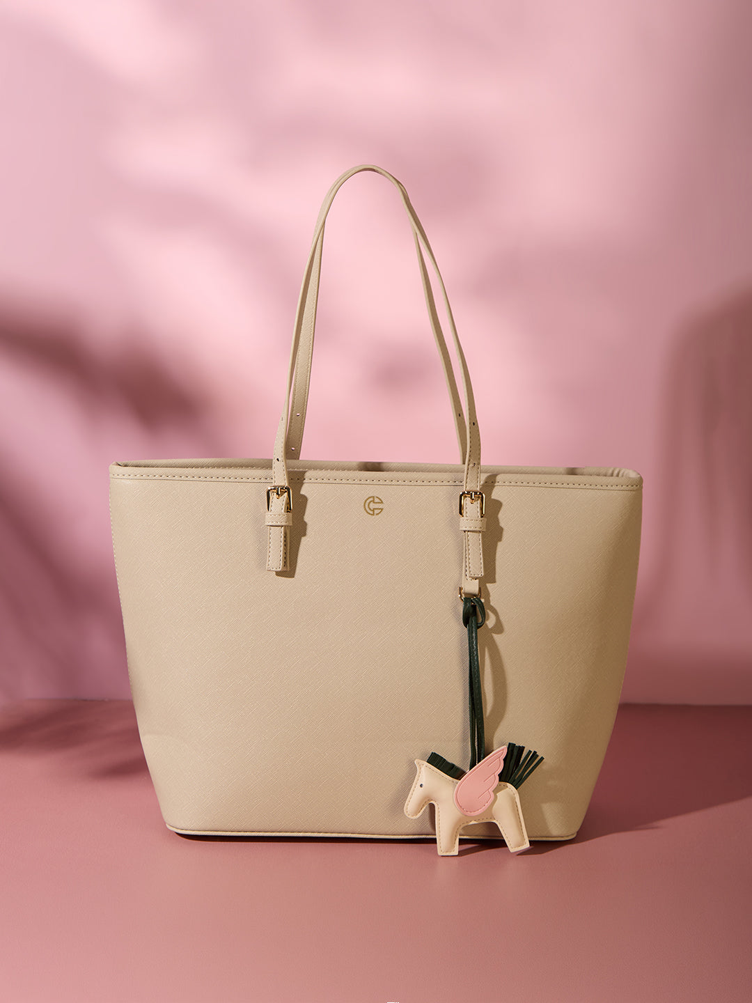 The Harper Tote - Winter White