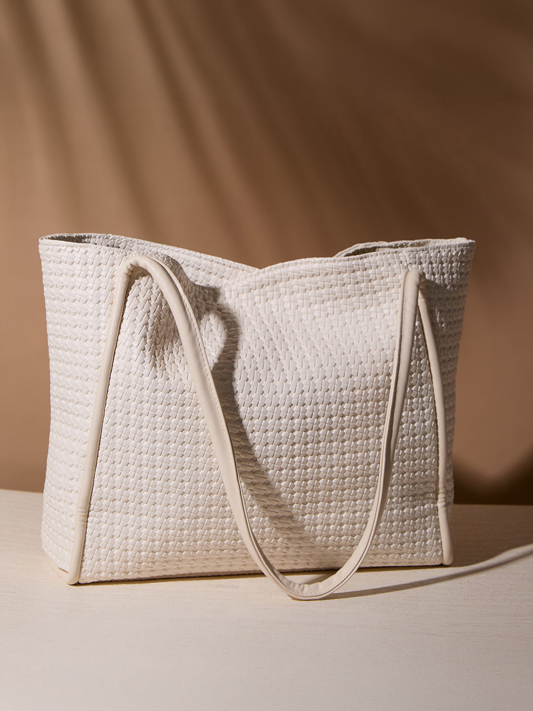 The Sonara Tote In - CREAM