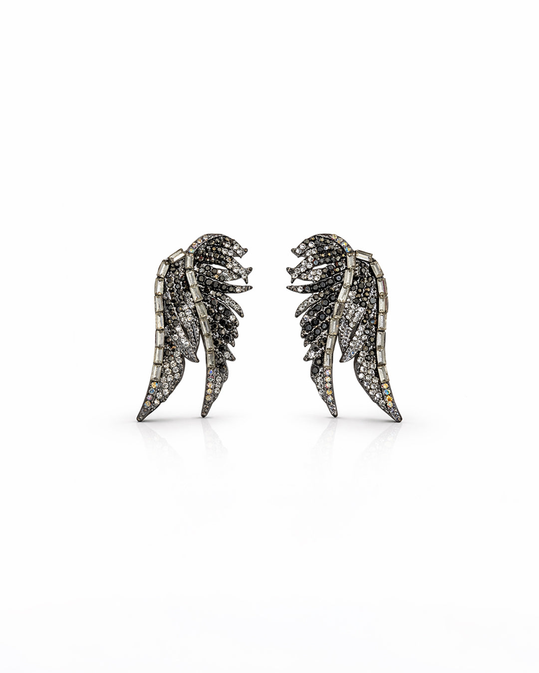 Celestial Wing Crystal Earrings