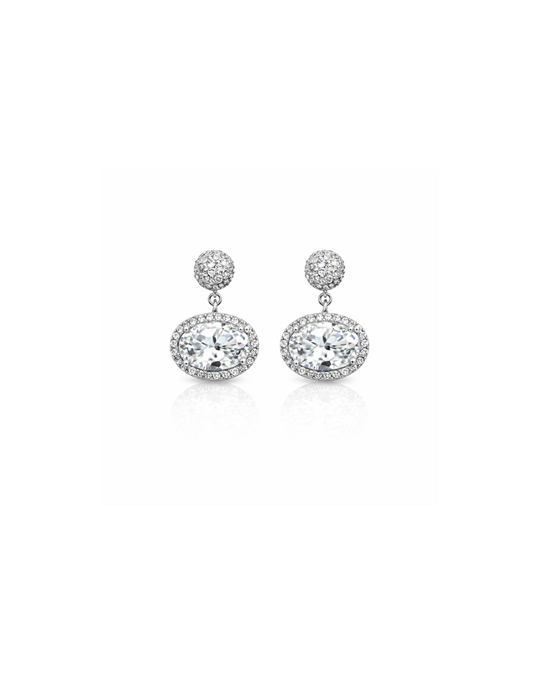 Radiant Sparkle Drop Earrings
