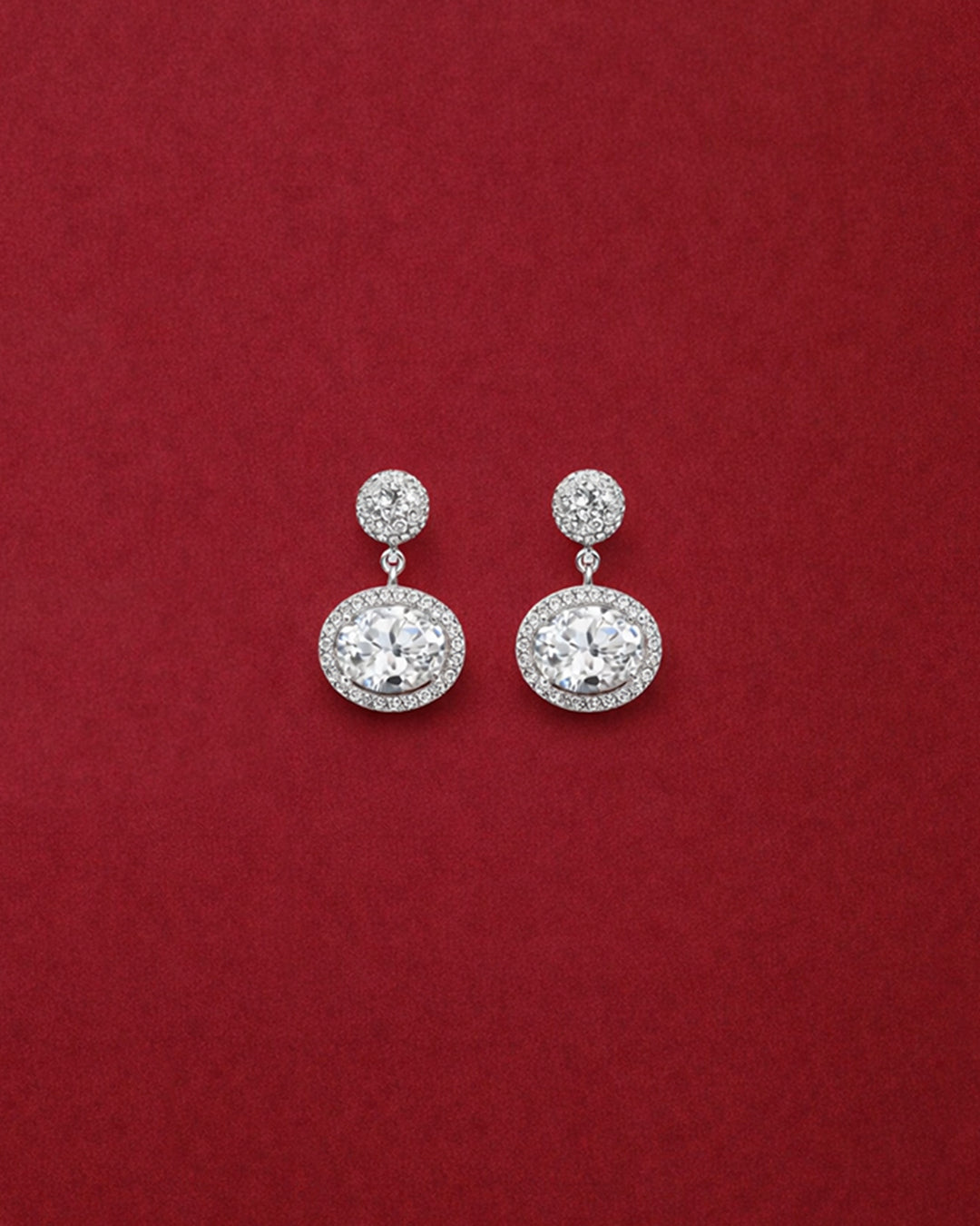 Radiant Sparkle Drop Earrings