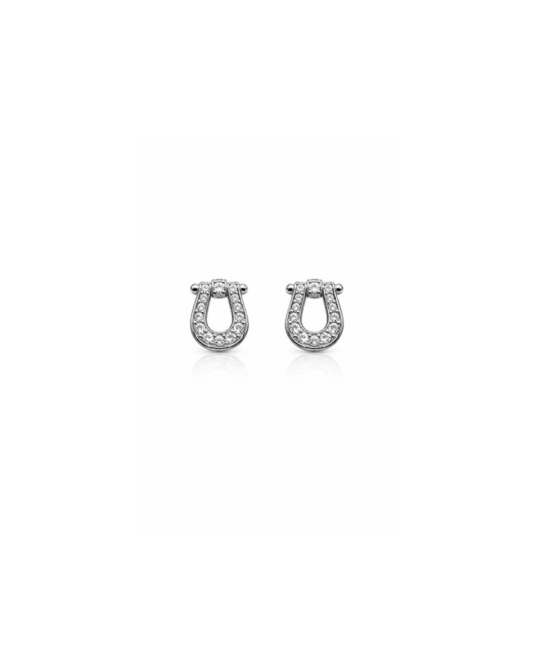 Lucky Halo Stud Earrings