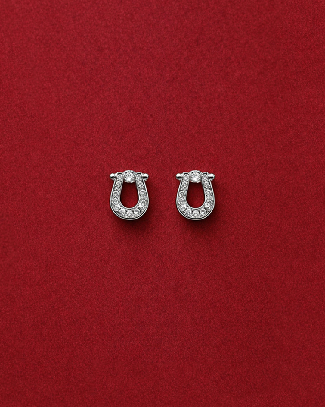 Lucky Halo Stud Earrings