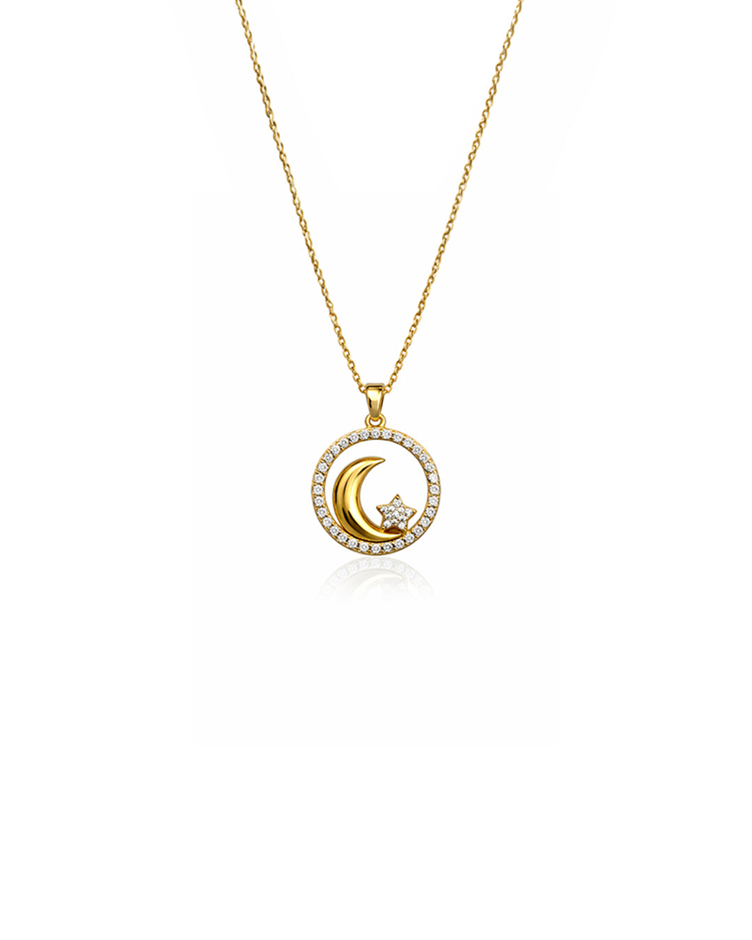 Moonlight Star Pendant Necklace