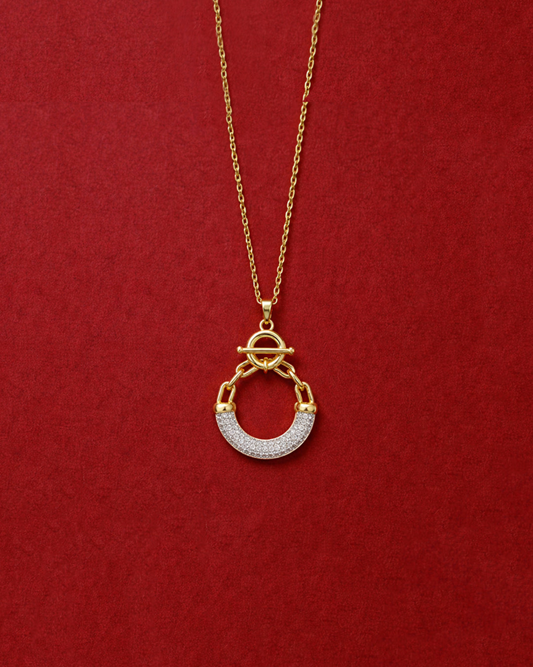 Luxe Link Sparkle Necklace