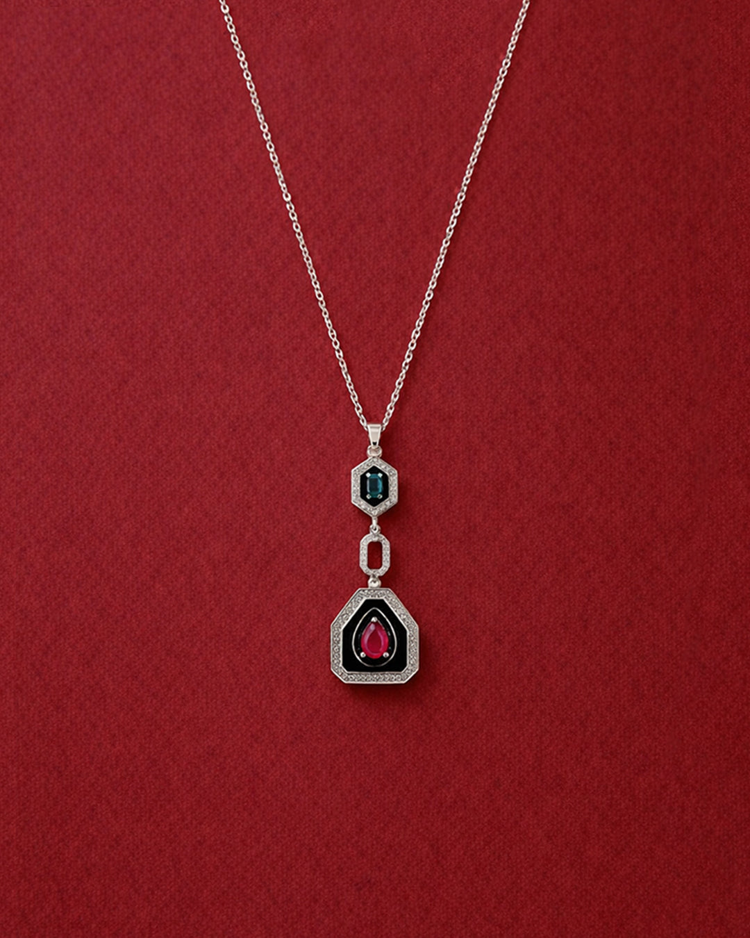 Royal Prism Charm Necklace