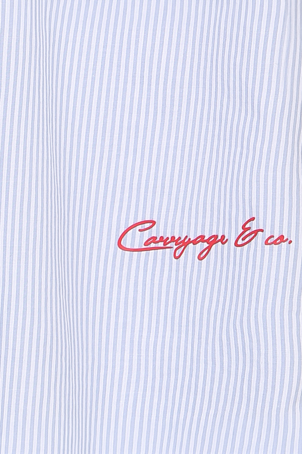Skyline Pinstripe Shirt – Sky Blue