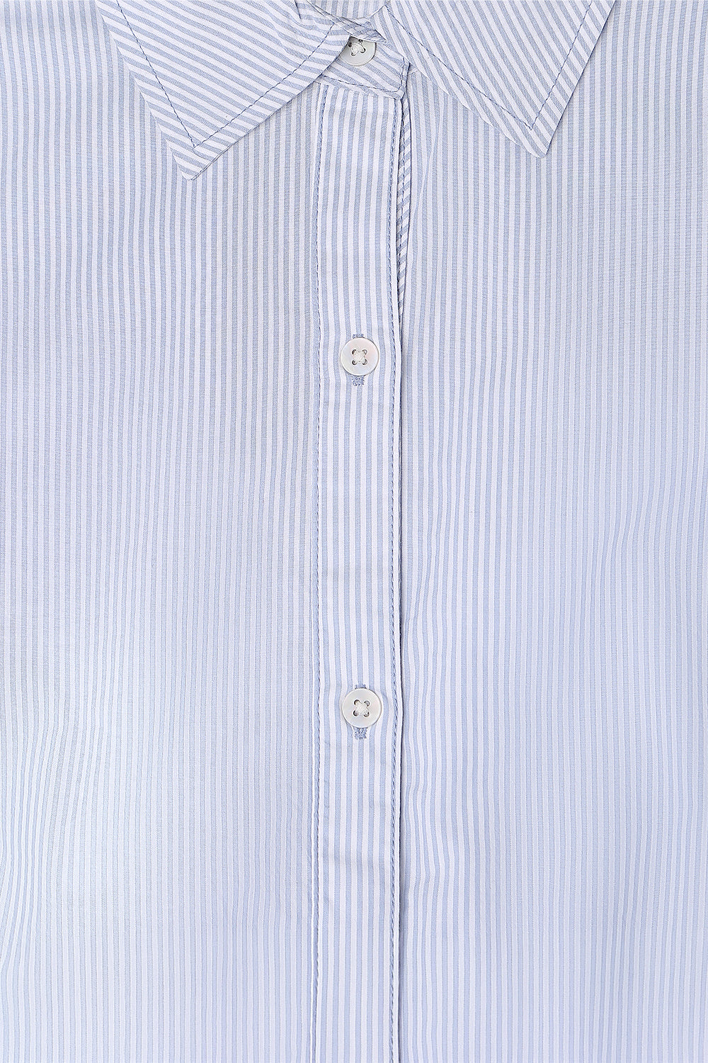 Skyline Pinstripe Shirt – Sky Blue