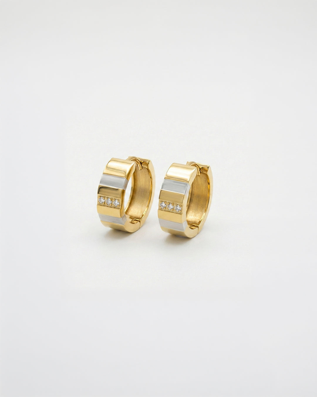 THE MILAN STRIPE HOOPS