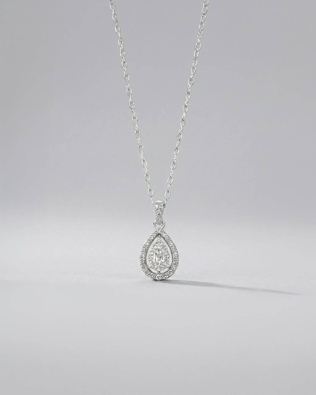 THE AURORA TEARDROP NECKLACE