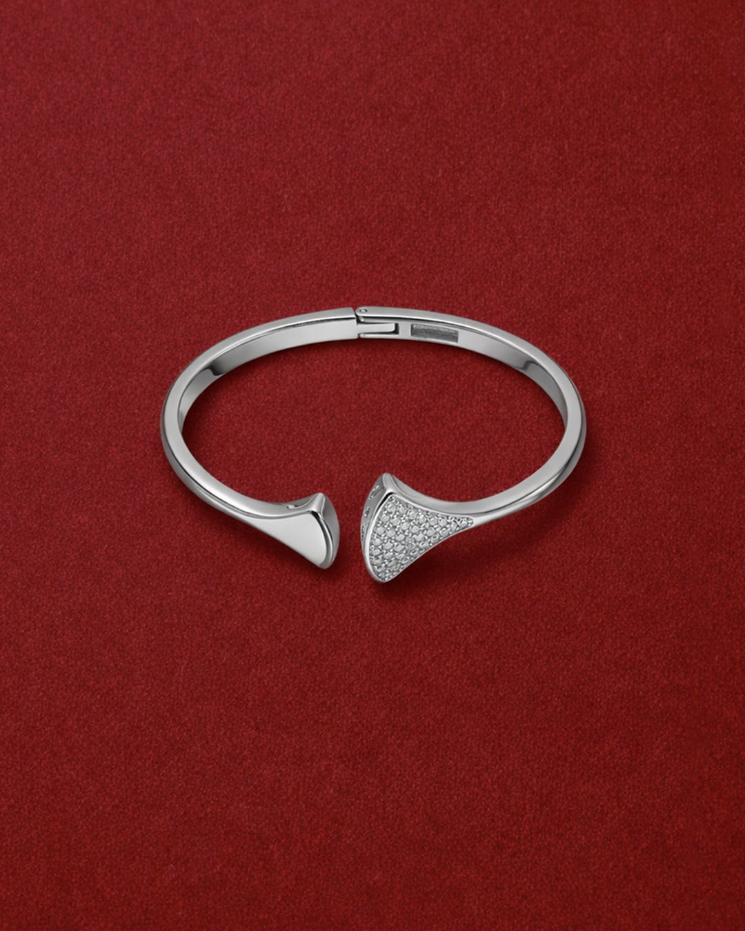 Silver Prism Stainless Steel Bracelet