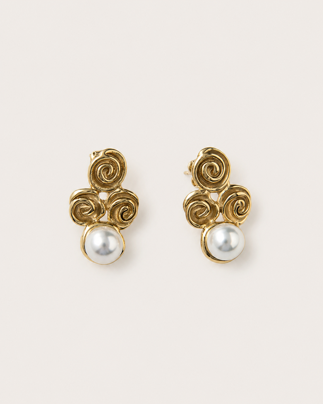Vintage Swirl Studs