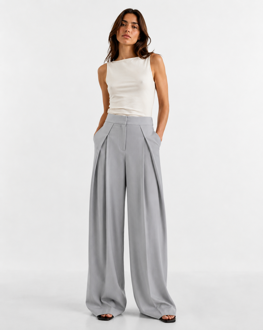 Milan Trouser- Grey