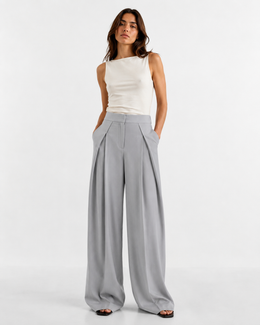 Milan Trouser- Grey